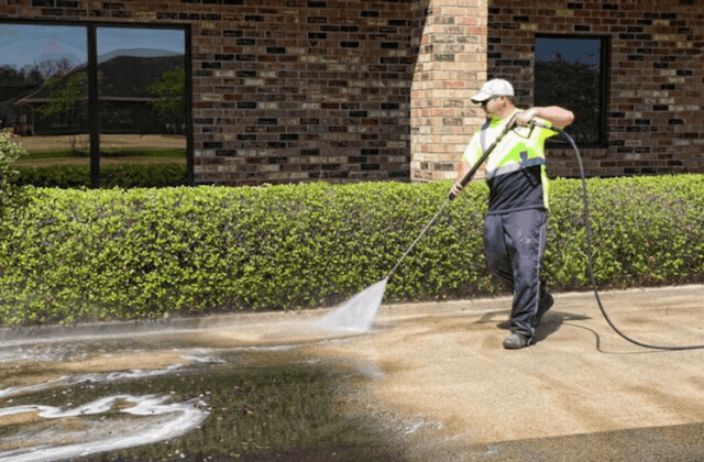 commercial concrete cleaning in huntington beach